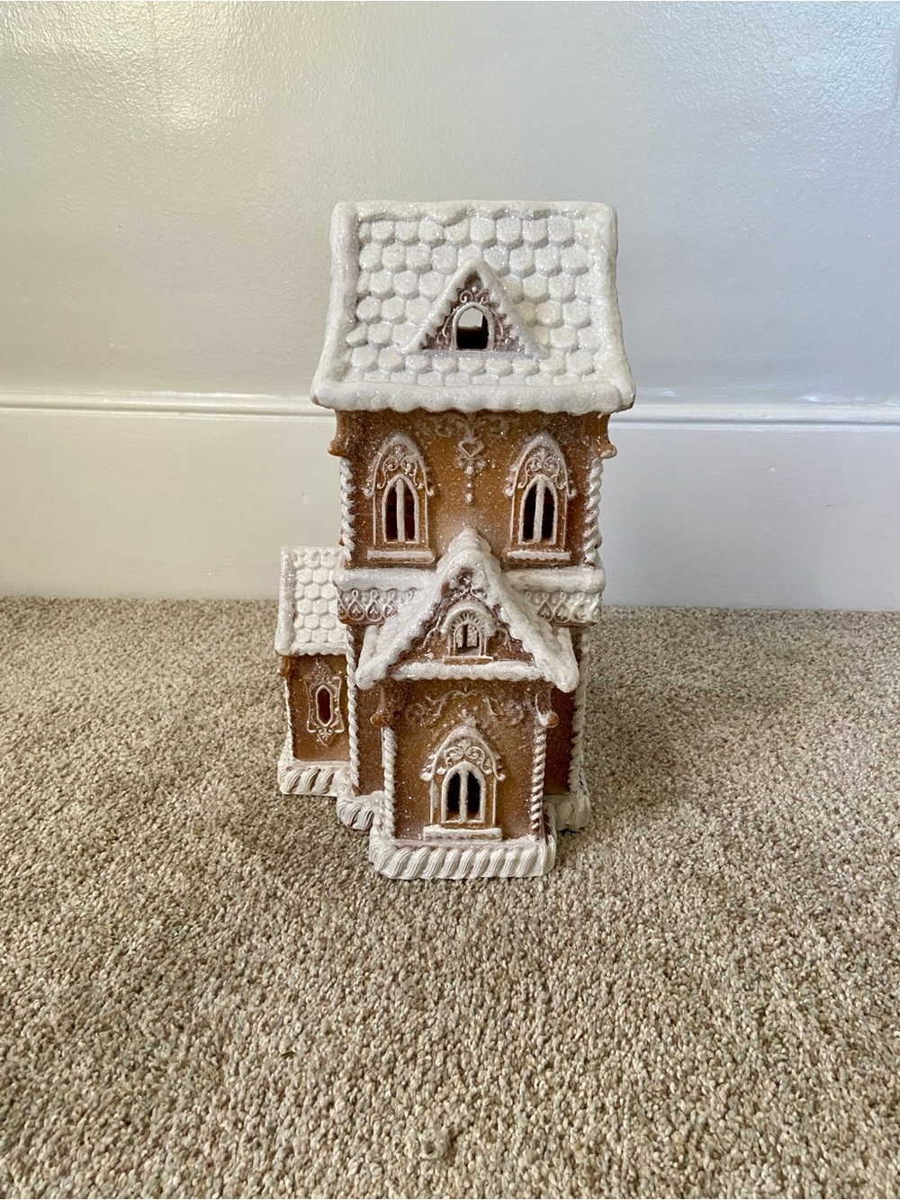 RAZ Imports Lighted LED Gingerbread House Christmas Village - Picture 8 of 15